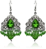 Stylish Green Colored Earrings [MH-ER06]