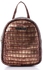 Silvio Torre Shinny Snake Leather Backpack - Gold
