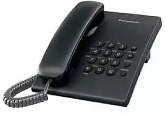 Corded Telephone - Kx-ts500 - Black