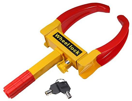 Get Wheel Lock Clamp - Multicolor with best offers | Raneen.com