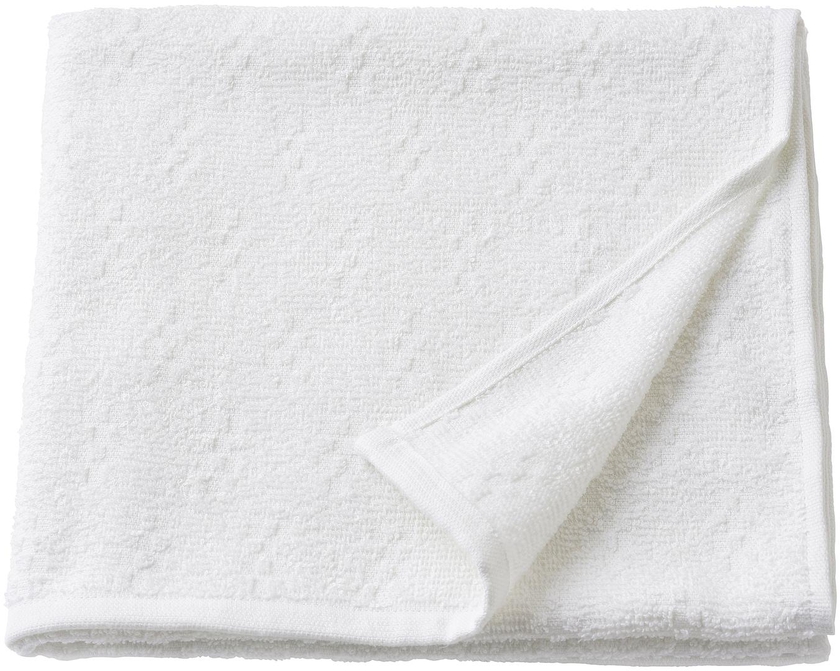 NÄRSEN Bath towel - white 55x120 cm