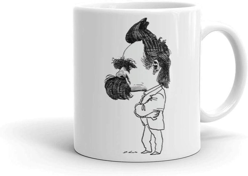 Nietzsche - White Mug