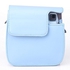 Caiul Instax Mini 8 PU Leather Camera Case Bag - Blue
