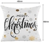 Generic Christmas Series Bronzing Cushion Cover Linen Home Decorative Pillowcase