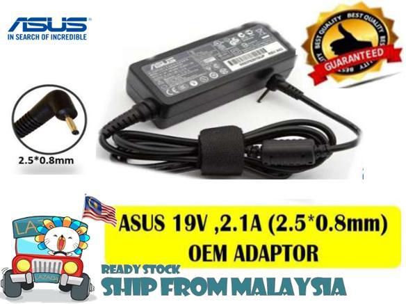 Asus Laptop/Notebook Charger Adaptor 19v,2.1A 2.5*0.8 (Black)