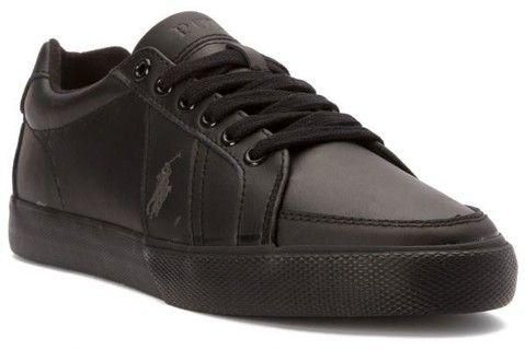 Polo Ralph Lauren Churston SK-VLC Fashion Sneakers for Men - 46 EU/13 US, Black