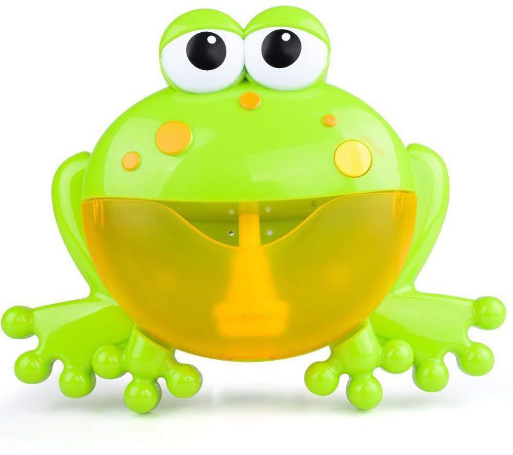 Baby Bath Toy Bubble Machine Big Frog Automatic Bubble Maker Blower Music Toys for Kids