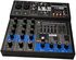 4 Channels Audio Mixer Sound Mixing Console With Bluetooth USB Record 48V Phantom Power