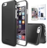 Rearth Ringke SLIM Case Premium Dual Coated Hard Case Cover & Ozone Screen Guard for Apple iPhone 6 GunMetal