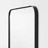LINDBYN Mirror - black 40x130 cm