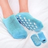 BALEE CREATION Winter Care Spa Gel Socks, Full Heel/Feet Protector Silicone Ultra-Soft Socks with Moisturizing Natural Oil and Vitamin E - Helps Repair Dry Cracked Skin