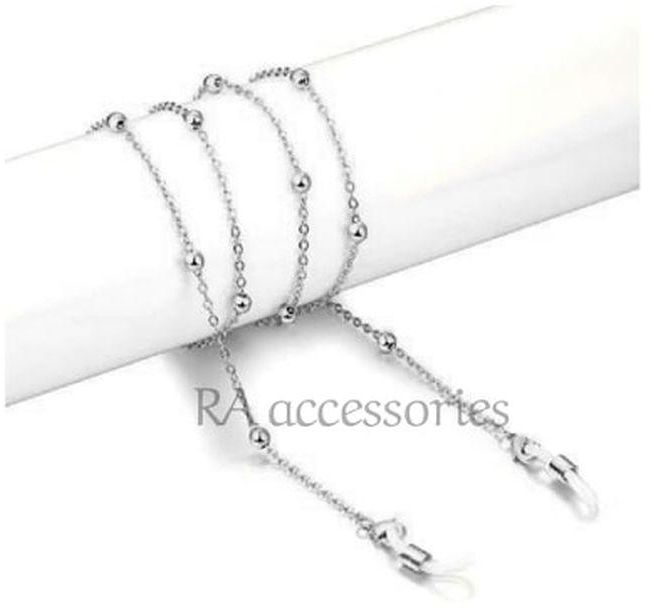 RA accessories A Beautiful Women Eyeglasses - Silver Chain