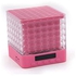 Crony portable wireless Bluetooth MINI Speaker T-2086A,Pink