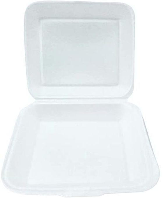 Ramadan Disposable Foam Dishes With Lids, 75 Pcs - 1 Kilo