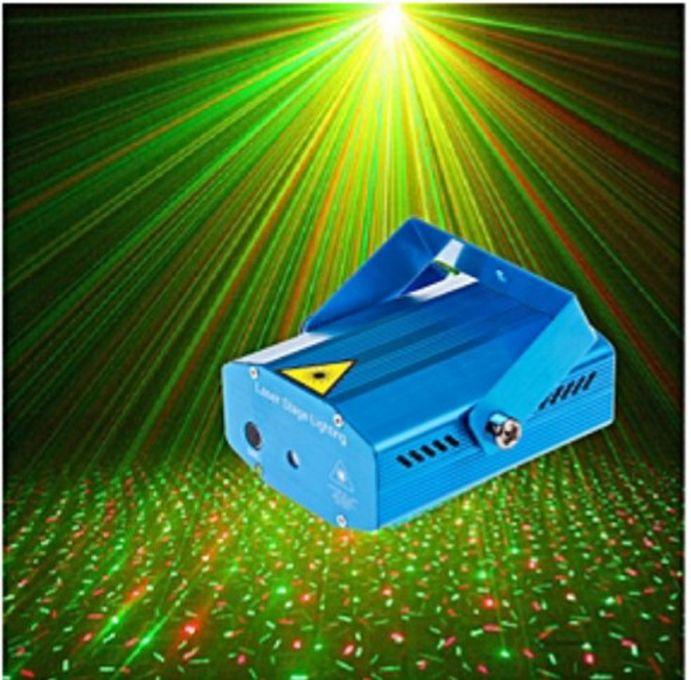 Led Laser Party Light Projector Led Stage Mini Auto Flash RGB Sund Activated Disco DJ Party