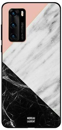 Skin Case Cover -for Huawei P40 White/Black/Pink White/Black/Pink