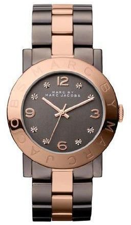 Marc Jacobs Womens Amy Watch MBM3195 (Rose Gold/Brown)