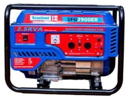Scanfrost 2.0kw / 2.5kva Generator – Sfg2900er