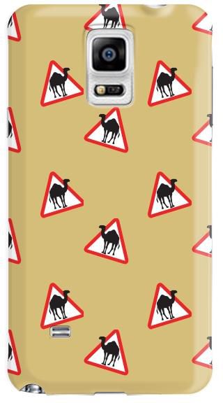 Stylizedd Samsung Galaxy Note 4 Premium Slim Snap case cover Gloss Finish - Camel Signs