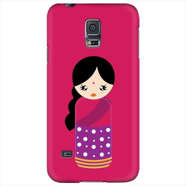 Stylizedd Samsung Galaxy S5 Premium Slim Snap case cover Gloss Finish - Indian Doll