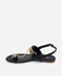 Tata Tio Flat Sandals - Black