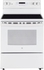 GE Free Standing Electric Range, 30 Inch, 4 Radiant elements, White