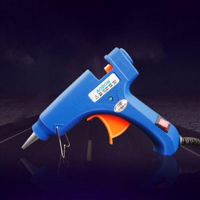 Glue Gun With Switch 20W Hot Glue Gun Hot Melt Glue Gun Mini Glue Gun Blue EU