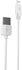 Rapid Charging Cable For Apple iPhone White 1 meter