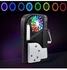 ملحقات تزيين ذاتية الصنع بشريط إضاءة LED مرن ملصق موسيقى مزامنة مع 8 ألوان و 400 تأثيرات إضاءة متوافقة مع وحدة تحكم PS5