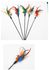 One Piece Cat Cudgel Feather Elastic Cat Toy Turkey Feather Long Pole Bell Vertical Cat Interactive Toy