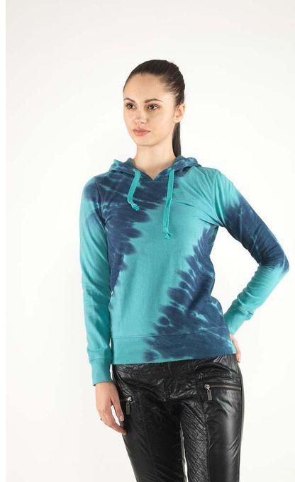 Ravin Women Sweat Shirt-24384-Blue Terq