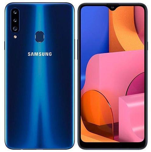 Samsung Galaxy A20s - 6.5" - 32GB + 3GB (Dual SIM), 4G LTE, Tripple camera - Blue