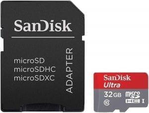 SanDisk MicroSD CLASS 10 80MBPS 64GB
