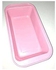Granite Rectangle Toast And Cake Mold Pink ‎29.4 x 12.9 x 5.5cm