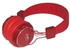 Wireless Headphone NIA 851S FM Radio Micro SD Player Bluetooth Headset,Red [BTT-05]