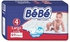 Bebe Large Baby Diapers Size 4 - 40 Pcs