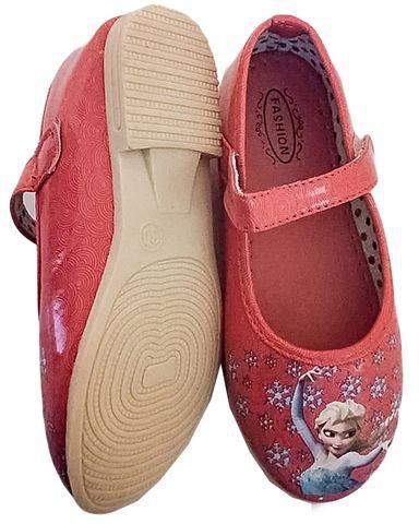 Generic Frozen cartoon themed doll shoes for girls - Red