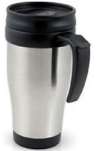 Generic Coffee Tea Travel Mug Stainless Steel Vacuum Flasks Silver and Black