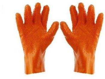 Tatermitts Potato Peeling Gloves- Orange