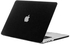 Matte Rubberized Hard Shell Case Cover For MacBook Pro 13 Black
