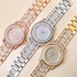 Luxury Women Watches Diamond Elegant Dress Quartz Watches Ladies Rhinestone Wristwatch