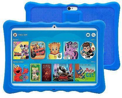 Wintouch K11 Kids Tablet-Dual Sim-10.1" -1GB RAM-16GB ROM Plus Free Pouch Inside And Gifts - Blue