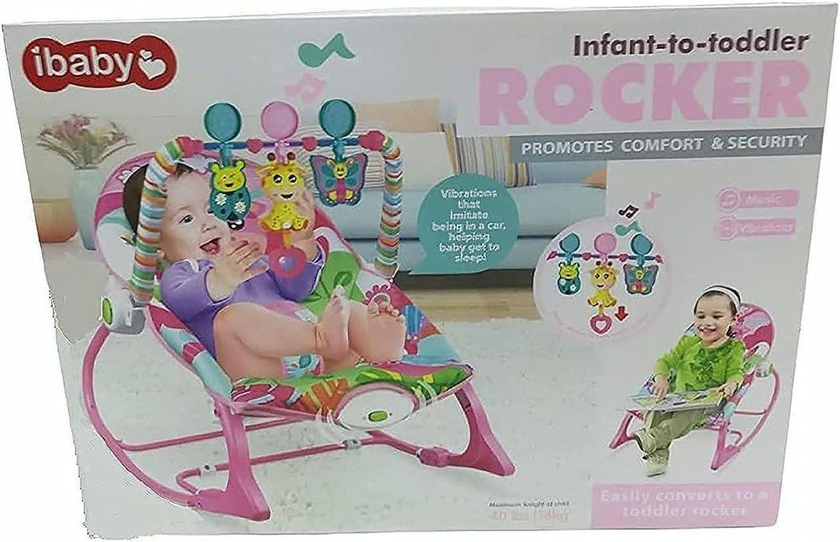 Ibaby Infant to Toddler Rocker (Multicolor)