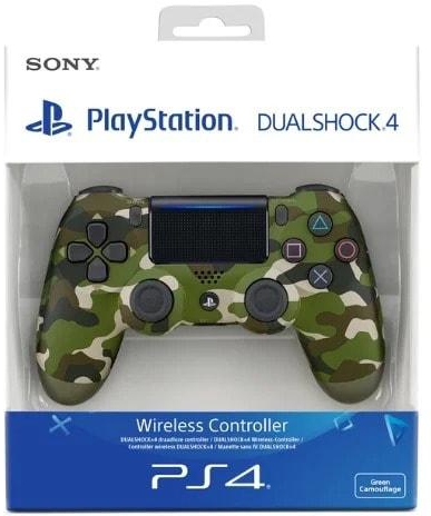 Dualshock 4 Controller - Green Camouflage