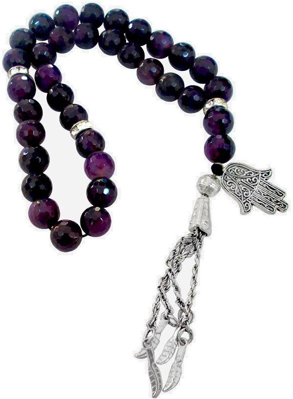 Amathist handmade rosary