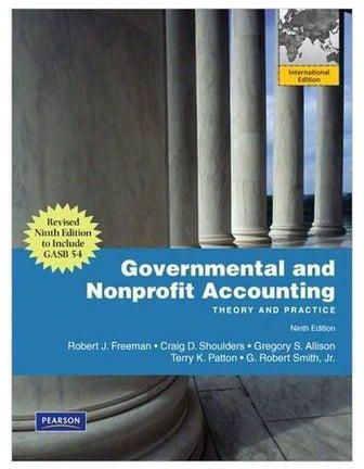 Governmental And Nonprofit Accounting: Theory And Practice, Update paperback english - 40360.0