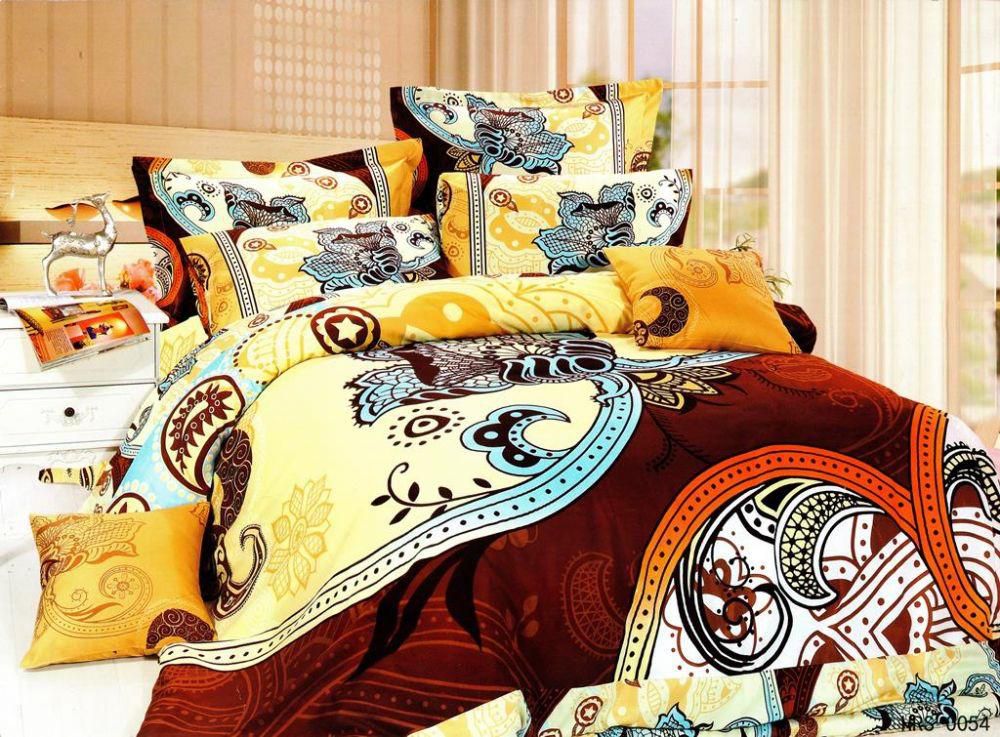 Luxury 3D Comforter set, 8 PCS by Horus, King Size, 3D-131