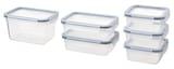 IKEA 365+ Food container with lid, set of 6, plastic - IKEA