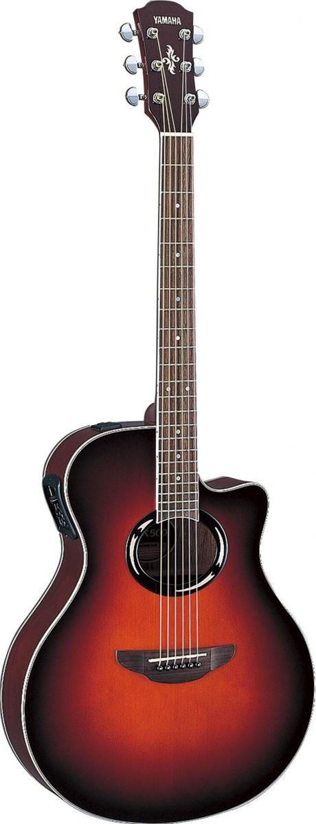 Yamaha Acoustic Guitar - Old Violin , APX500