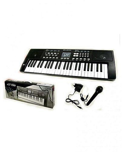 Generic HS-4918A Electronic keyboard 54 keys with mic - Black